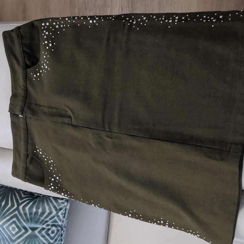 Lily Cheung Dark Green Skirt
